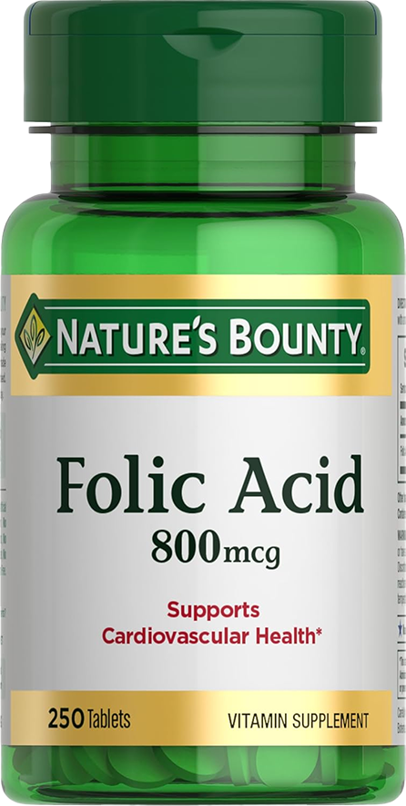 Ácido Fólico 800 mcg (250 tabletas)