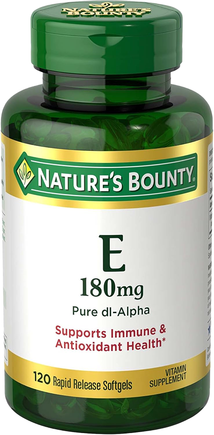 Vitamina E 180 mg (120 tabletas)