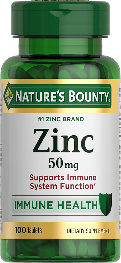 Zinc 50 mg (100 tabletas)