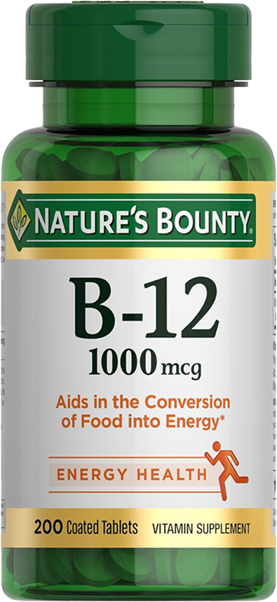 Vitamina B12 1000 mcg (200 tabletas)