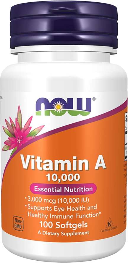 Vitamina A 10000 IU (100 tabletas)