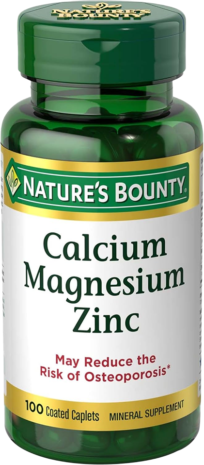 Calcio Magnesio Zinc (100 tabletas)